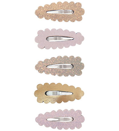 Mimi & Lula Hårspænder - 5-Pak - Mini Scalloped Dreamwish