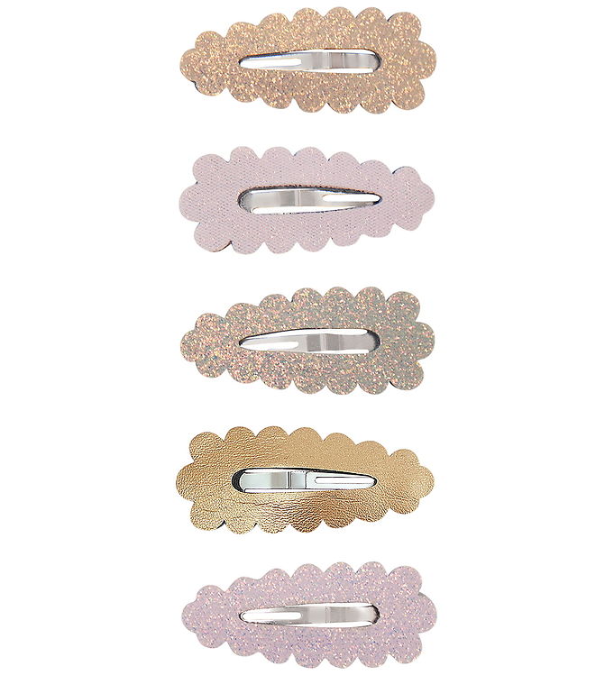 Mimi & Lula Hårspænder - 5-Pak - Mini Scalloped Dreamwish