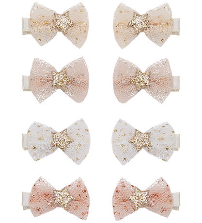 Mimi & Lula Hårklips - 8-Pak - Tutu Bow