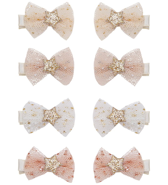 Mimi & Lula Hårklips - 8-Pak - Tutu Bow