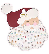 Mimi & Lula Ørestickers - 25 stk - Santa