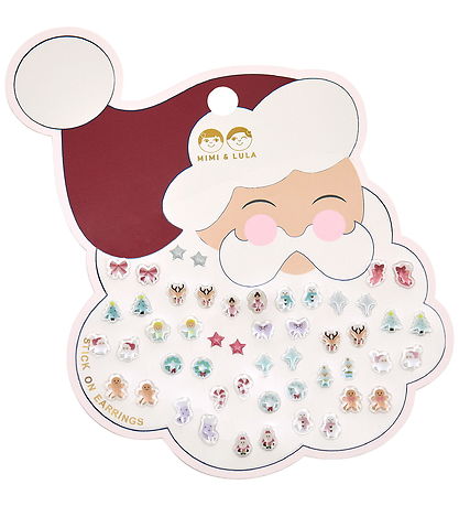 Mimi & Lula Ørestickers - 25 stk - Santa