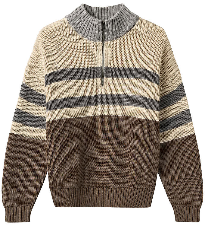 Wheat Bluse - Strik - Simo - Dry Wood