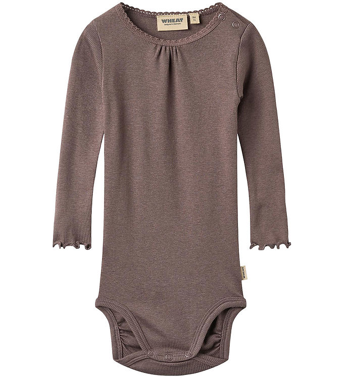 Wheat Body l/æ - Rib - Lotta - Plum Truffle