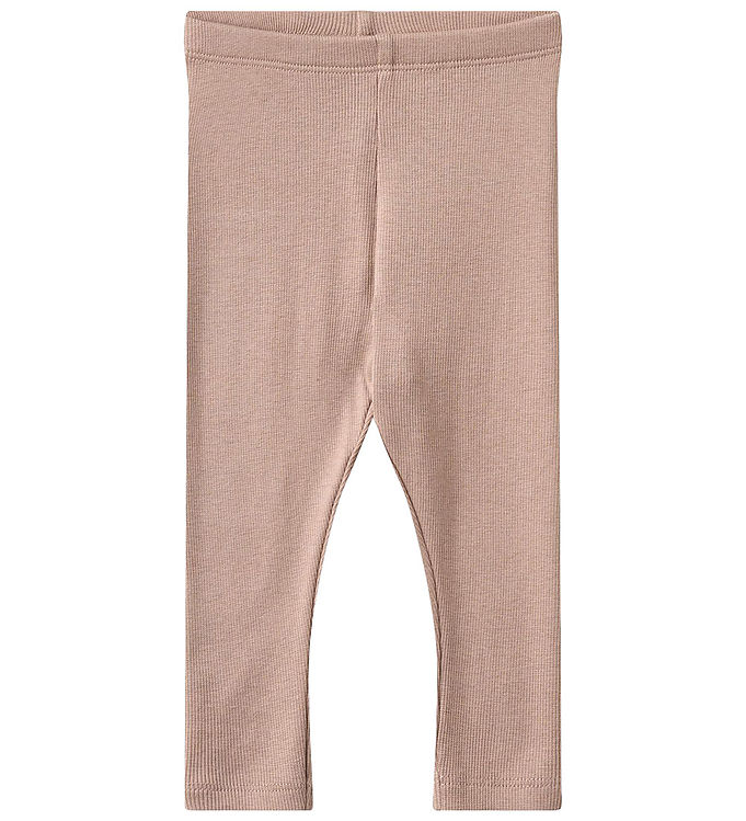 Wheat Leggings - Rib - Maddy - Dry Rose