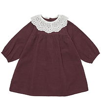 Lalaby Kjole - Fløjl - Annabella Baby - Ruby