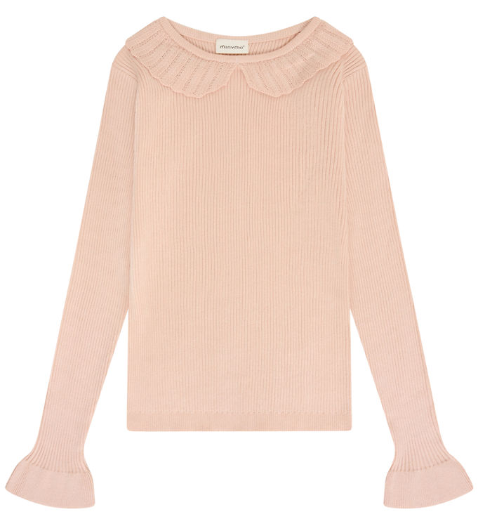 Minymo Bluse - Strik - Rose Dust