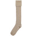 Joha Knæstrømper - Uld - Beige Melange