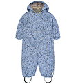 Petit Piao Flyverdragt - PPDard - Stonewash Blueberry AOP