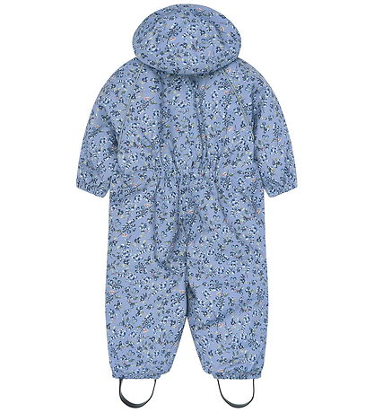 Petit Piao Flyverdragt - PPDard - Stonewash Blueberry AOP