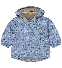 Petit Piao Vinterjakke - PPDard - Stonewash Blueberry AOP