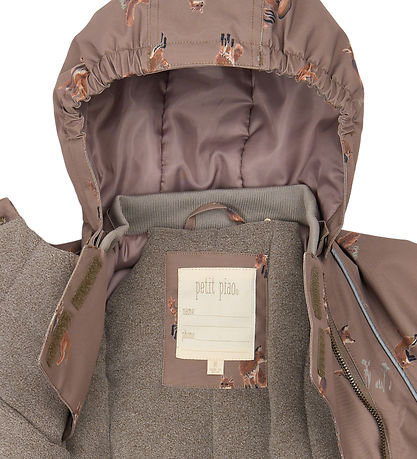 Petit Piao Vinterjakke - PPDard - Fossil Fox AOP