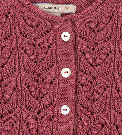 Konges Sløjd Cardigan - Strik - Cabby - Deco Rose