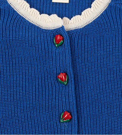 Konges Sløjd Cardigan - strik - Lallo - Blue
