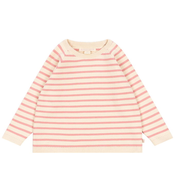 Konges Sløjd Bluse - Strik - Buma - PEONY BUTTER STRIPE
