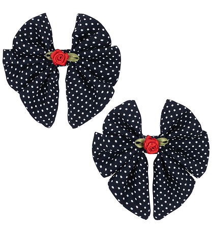 Konges Sløjd Hårclips - 2-pak - Rose - Dot Nuit