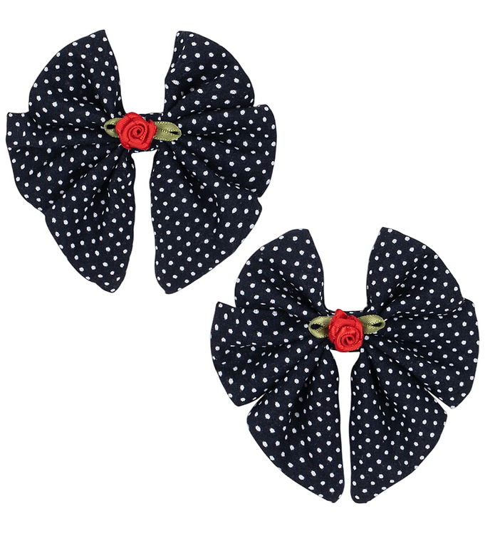 Konges Sløjd Hårclips - 2-pak - Rose - Dot Nuit