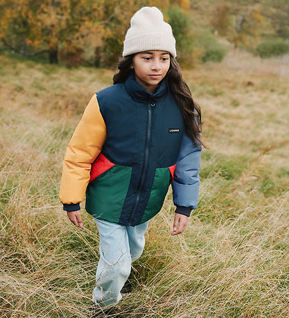 Liewood Dynejakke - Bran - Classic Navy/Multi Mix
