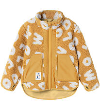 Liewood Fleecejakke - Teddy - Noam Pile - Letters/Yuzu