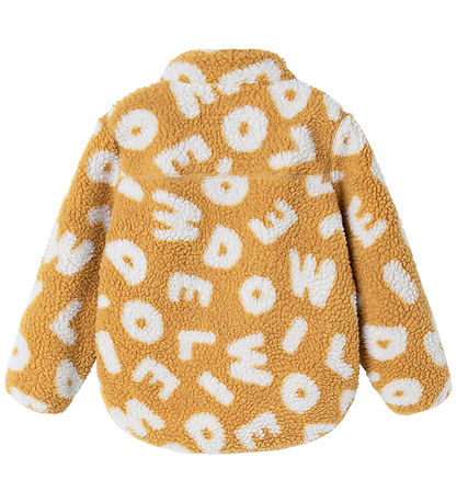 Liewood Fleecejakke - Teddy - Noam Pile - Letters/Yuzu
