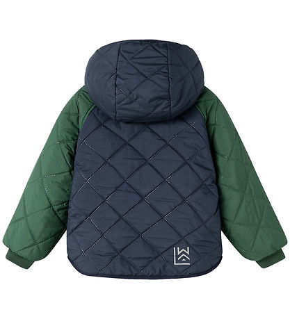 Liewood Termo/Fleecejakke - Jackson - Vendbar - Garden Green/Mul