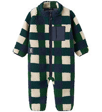 Liewood Fleecedragt - Teddy - Nolano Pile - Mega Check/Bright Ga