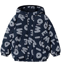 Liewood Dynejakke - Adelina - Letters/Classic Navy