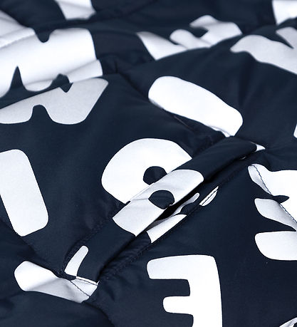 Liewood Dynejakke - Adelina - Letters/Classic Navy