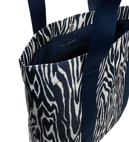 Tommy Hilfiger Shopper- Toto - Dark Blue/Off White