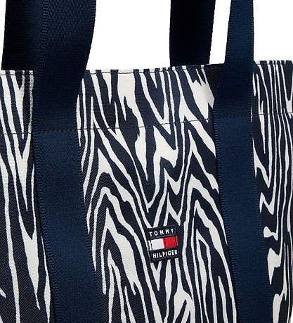 Tommy Hilfiger Shopper- Toto - Dark Blue/Off White