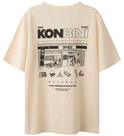 LMTD T-shirt - NlmBin - Buttercream/Delicioso