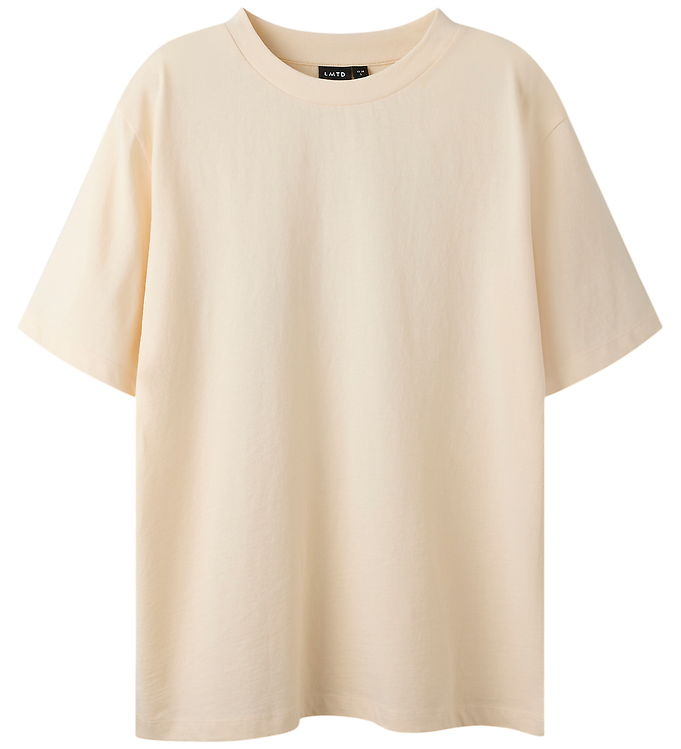 LMTD T-shirt - NlmBin - Buttercream/Delicioso