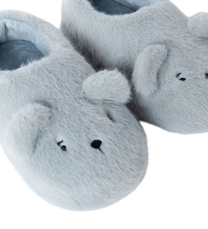 Liewood Hjemmesko - Aviaja Bear - Dove Blue