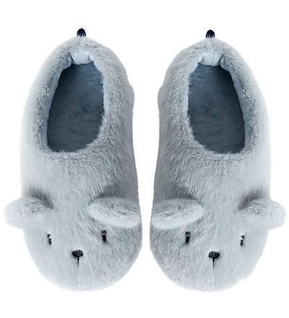 Liewood Hjemmesko - Aviaja Bear - Dove Blue