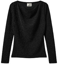 Sofie Schnoor Bluse - Cillysy - Sort m. Glimmer