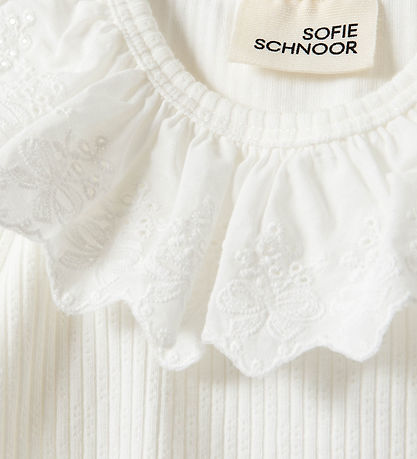 Sofie Schnoor Body l/æ - Rib - DicteKB - Snow White m. Blonder