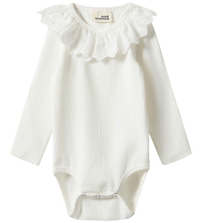 Sofie Schnoor Body l/æ - Rib - DicteKB - Snow White m. Blonder