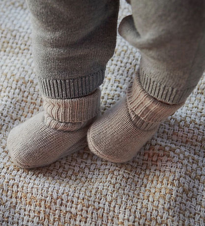 MP Futter - Strik - Uld - Helsinki - Beige Melange