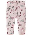 Name It Leggings - NbfKamelia - Lotus m. Blomster