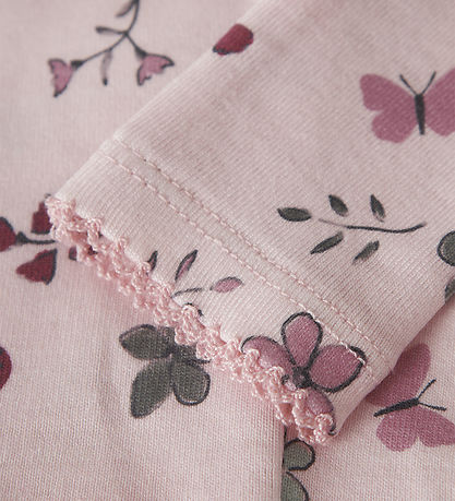 Name It Leggings - NbfKamelia - Lotus m. Blomster