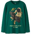 Name It Bluse - NkmVoto - Evergreen/Space