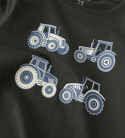 Name It Bluse - NmmVictor - Peat/Tractor