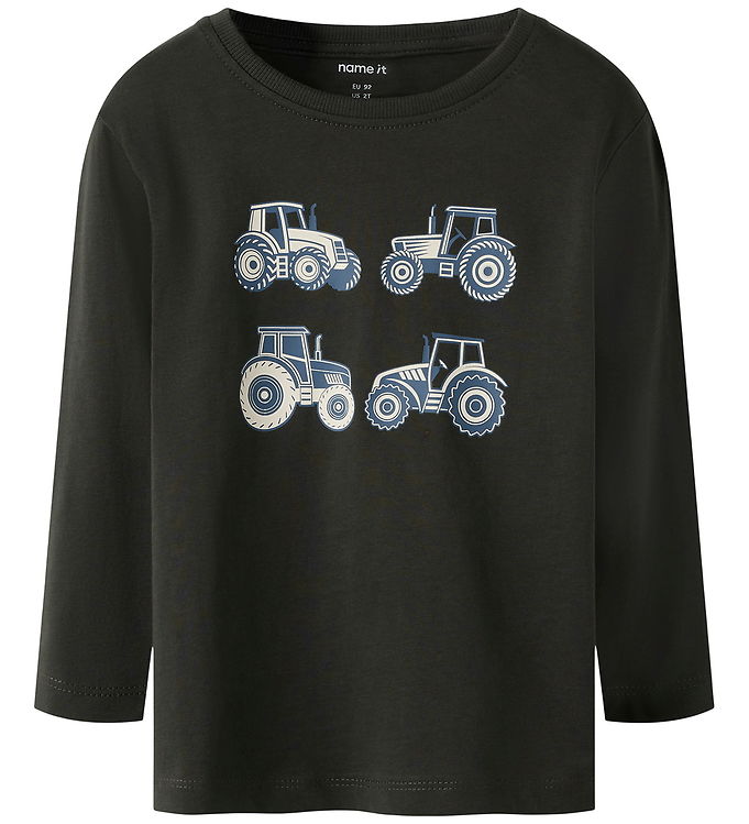 Name It Bluse - NmmVictor - Peat/Tractor