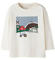 Name It Bluse - NmmVictor - Antique White/Farm