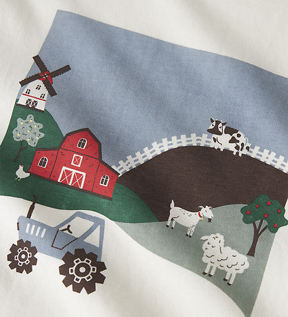 Name It Bluse - NmmVictor - Antique White/Farm