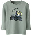 Name It Bluse - NmmVictor - Green Milieu/Turkey Truck