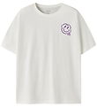 Name It T-shirt - NkmLucan - Cloud Dancer