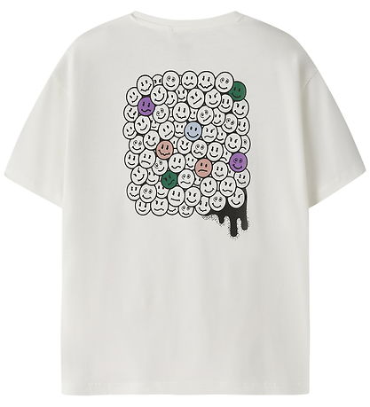Name It T-shirt - NkmLucan - Cloud Dancer