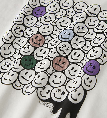 Name It T-shirt - NkmLucan - Cloud Dancer