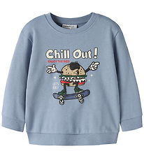 Name It Sweatshirt - NmmKore - Ashley Blue